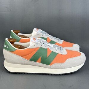 New Balance 237 'Orange Green' trainer athletic sneaker shoes men's size 13 New